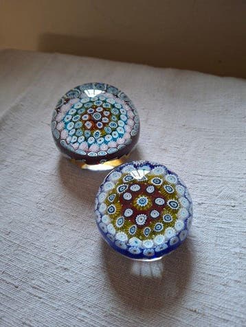 Barovier & Toso - Murano - Presse-papier (2) - Glas, Antiek en Kunst