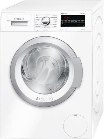 Bosch Wat28490 Varioperfect Wasmachine 8kg 1400t, Ophalen of Verzenden, Zo goed als nieuw, Voorlader, 85 tot 90 cm