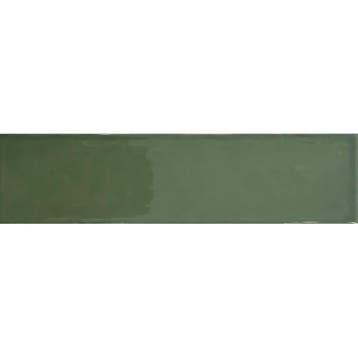 Wandtegel Tebe Vintage 7.5x30 cm Groen Brillo  (prijs per, Ophalen of Verzenden, Nieuw