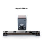 UpLiving® Soundbar met Subwoofer Draadloos Gen 2, Ophalen of Verzenden, Met externe subwoofer, Nieuw