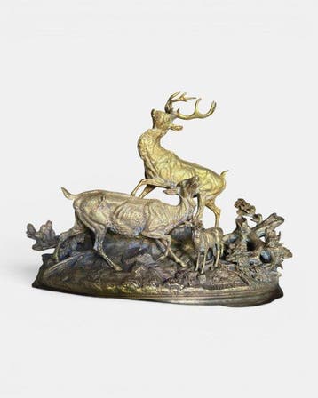 Edouard Paul Delabriere (1829 - 1912) - Reliëf, Scene de