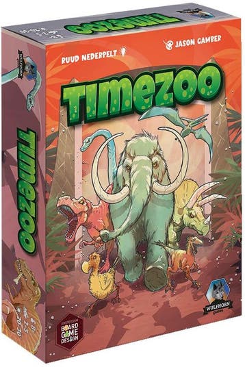 Time Zoo - Kaartspel | Wulfhorn Games - Kaartspellen, Hobby en Vrije tijd, Gezelschapsspellen | Kaartspellen, Verzenden, Nieuw