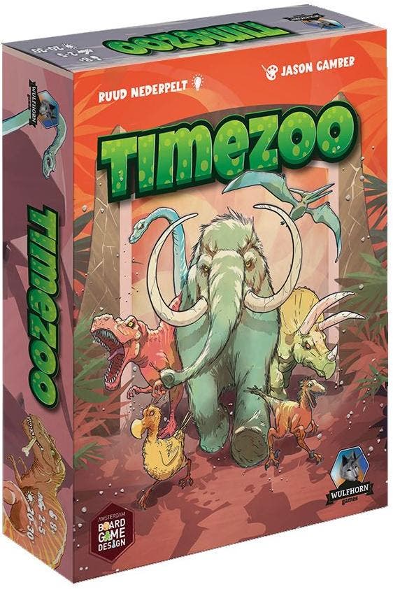 Time Zoo - Kaartspel | Wulfhorn Games - Kaartspellen, Hobby en Vrije tijd, Gezelschapsspellen | Kaartspellen, Nieuw, Verzenden
