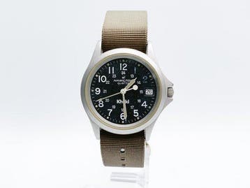 Hamilton - Khaki Field Quartz - Zonder minimumprijs - 9445A, Nieuw