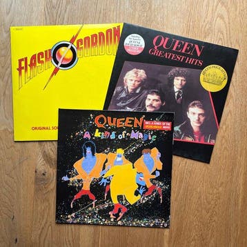 Queen - A Kind Of Magic/Greatest Hits/Flash Gordon (Original, Nieuw in verpakking
