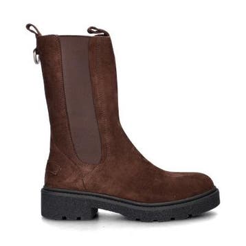 Shabbies Amsterdam Jacy Shelley chelseaboots voor dames, Verzenden, Lage of Enkellaarzen, Nieuw, Bruin