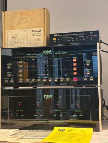 McIntosh - CR12 - MC7108 - WK9 -Refurbished- Hifi-set -, Nieuw