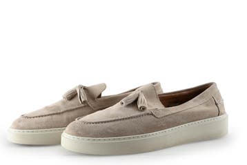 Manfield Instappers in maat 43 Beige, Manfield, Overige kleuren, Verzenden, Overige typen