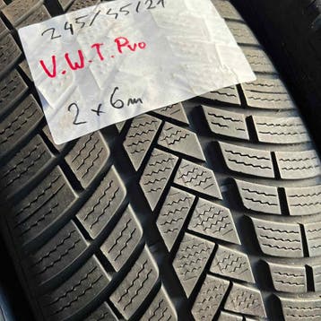 2 x Vredestein 245-45-21 Winterbanden 6mm, Band(en), Personenwagen, Gebruikt, 245 mm