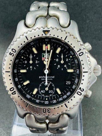 TAG Heuer - Chronograph - S39.306 - Heren - 1990-1999