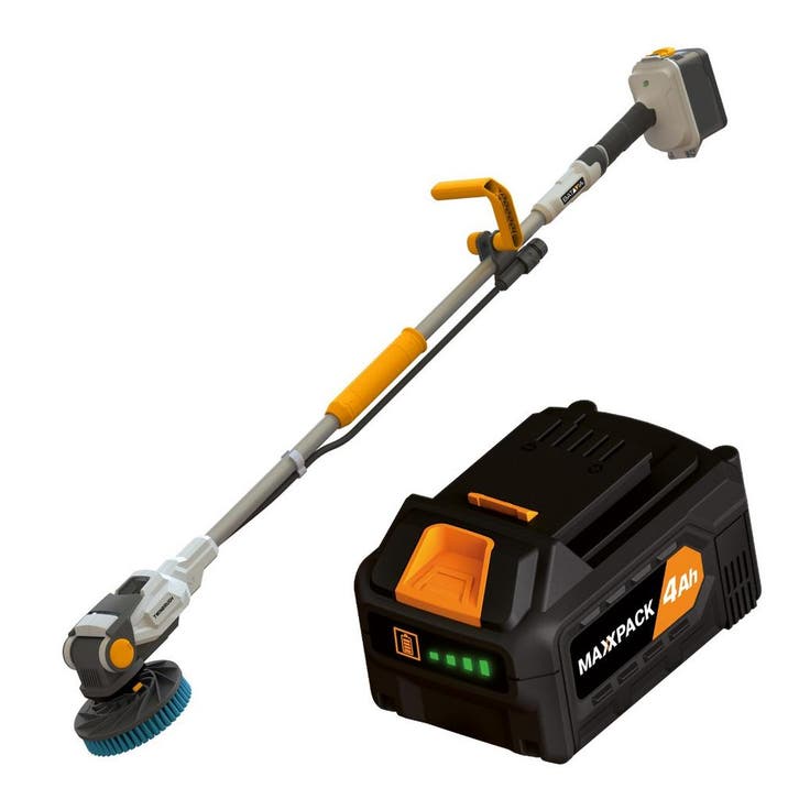 Batavia elektrische dekwasborstel Twin Brush met 4Ah Lithium, Watersport en Boten, Accessoires en Onderhoud, Nieuw, Ophalen of Verzenden