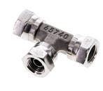 T-koppeling G1/4 Binnendraad RVS Hydrauliek 400bar, Verzenden, Nieuw