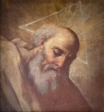Scuola Bolognese, ambito di Guido Reni (XVII) - Dio Padre -