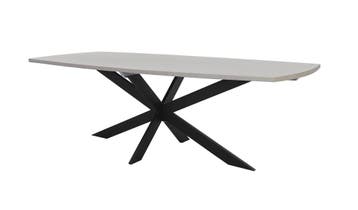 Tuintafel Ovaal  Madison 2.0  240cm  Betonlook  Kruispoot  T, Tuin en Terras, Verzenden, Nieuw
