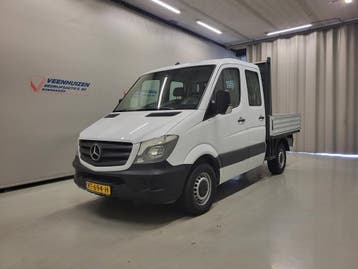 Zakelijke Lease |  Mercedes-Benz Sprinter 210CDI Pick-up Dub, Automaat, Euro 5, Gebruikt, Wit