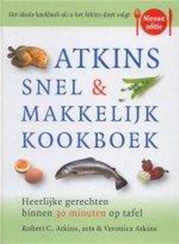 Atkins snel en makkelijk kookboek - R.C. Atkins, Verzenden, Gelezen, R.C. Atkins