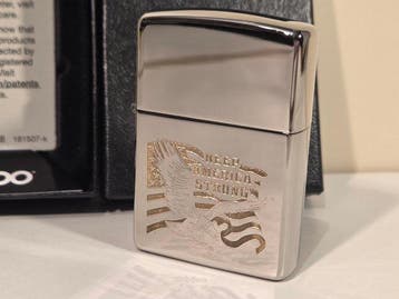 Zippo - Keep America Strong - Aansteker - Silver plate, Nieuw