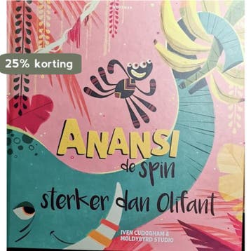 Anansi de spin - Sterker dan Olifant - Iven Cudogham, Verzenden, Gelezen, Iven Cudogham