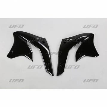 UFO Radiateurkappen Kawasaki KX450F 2006-2008 zwart -, Ophalen of Verzenden, Nieuw