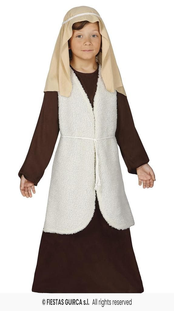 Kerststal Herder Kostuum Kind, Hobby en Vrije tijd, Feestartikelen, Feestartikel, Nieuw, Verzenden