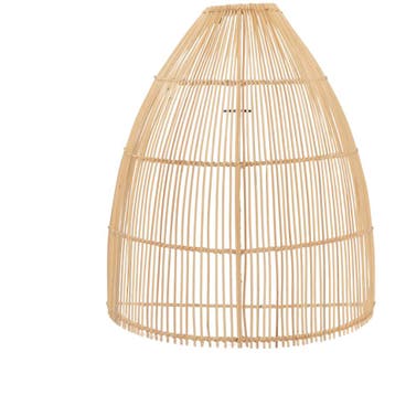 Bazar Bizar Lalo Appliqué Wandlamp - Naturel - L - Hanglamp, Ophalen of Verzenden, Nieuw, Overige materialen