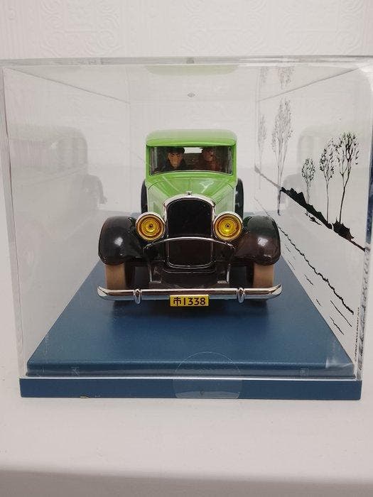 1:24 - Modelauto - TINTIN - Kuifje-auto 1/24 – De groene, Boeken, Strips | Comics