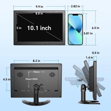 AlarmsysteemExpert.nl TFT 10 Full HD monitor, Ophalen of Verzenden, Nieuw