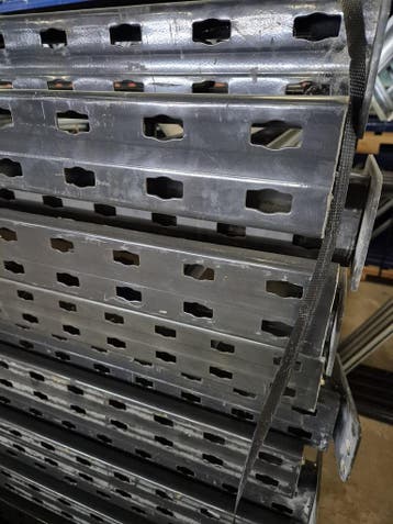Link51 palletstelling staander, 5170x1100 mm, profiel 80x60, Ophalen of Verzenden
