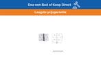 Bieden: Osculati Stainless Steel Hinge 130x100mm, Watersport en Boten, Ophalen of Verzenden, Nieuw, Kombuis en Sanitair, Zeilboot of Motorboot