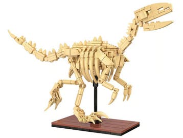 CADA Dinosaurus fossielen: Velociraptor - 256 onderdelen, Verzenden, Nieuw
