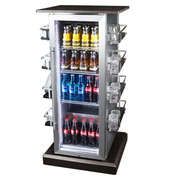 GGM Gastro | Drankenkoelkast - 565mm - 75L - digitaal |, Verzenden, Nieuw