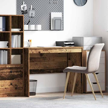 vidaXL Bureau Oudhout 100 x 50 x 76 cm, Verzenden, Nieuw