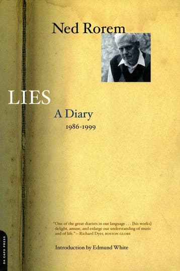 Lies - A Diary 1986-1999 - Ned Rorem - 9780306811067 - Paper, Verzenden, Nieuw