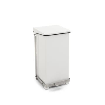 Industriële pedaalemmer 45 ltr - Wit, Verzenden, Nieuw