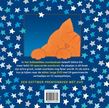 Het dubbeldikke voorleesboek van Dikkie Dik / Dikkie Dik, Boeken, Verzenden, Zo goed als nieuw, Jet Boeke