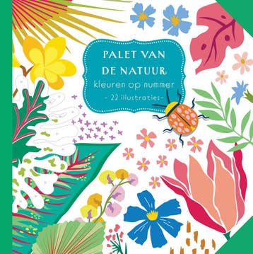 Boek: Palet van de natuur - Kleuren op nummer - (als nieuw), Verzenden, Zo goed als nieuw