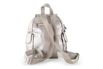 Kipling Rugzak Zilver, Verzenden, Zo goed als nieuw