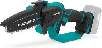 2dekans | VONROC Mini Kettingzaag 20V – 152mm - Zonder accu, Doe-het-zelf en Verbouw, Ophalen of Verzenden, Zo goed als nieuw
