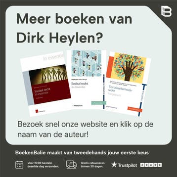 Sociaal recht in essentie / In essentie 9789400010352, Verzenden, Gelezen, Dirk Heylen