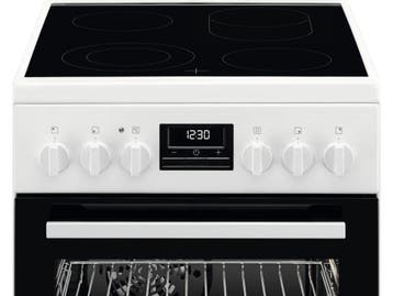 AEG CCB5440CBW - Vrijstaand elektrisch fornuis - Keramisch -, Verzenden, Zo goed als nieuw