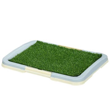 TRUUSK Puppytoilet Hondentoilet Kunstgras 63x48,5cm - Blauw, Diversen, Verzenden, Nieuw