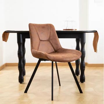 Set van 2 Ergonomische Eetkamerstoelen –Waterafstotend en Kr, Huis en Inrichting, Stoelen, Verzenden, Nieuw