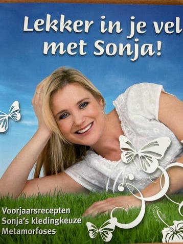 Lekker in je vel met Sonja! 9789078211129 S. Bakker, Verzenden, Zo goed als nieuw, S. Bakker