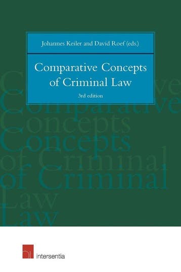 9781780686851 Comparative Concepts of Criminal Law, Verzenden, Zo goed als nieuw, Johannes Keiler