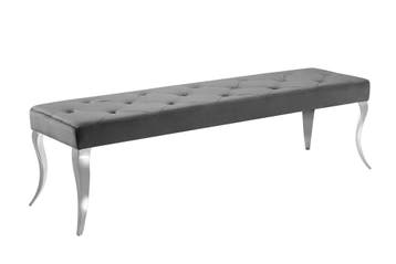 Moderne barokbank 170 cm, roestvrijstalen poten,, Ophalen of Verzenden, Nieuw
