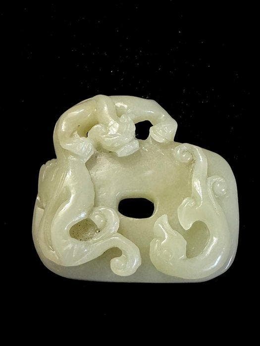 Hanger - Nefriet Jade - China - 20e eeuw, Antiek en Kunst, Antiek | Overige Antiek