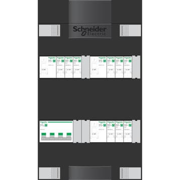 Groepenkast Schneider ADV3B309A  | 9 x lichtgroepen | 3 Fase, Doe-het-zelf en Verbouw, Elektra en Kabels, Ophalen of Verzenden