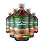 Zoete aardappel Vloeibare meststof - Set 5x1 liter, Verzenden, Mest