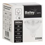 Bailey LED MR16 GU5.3 12V 5W 2200K 36° Dimbaar Glas | Zee.., Ophalen of Verzenden, Nieuw