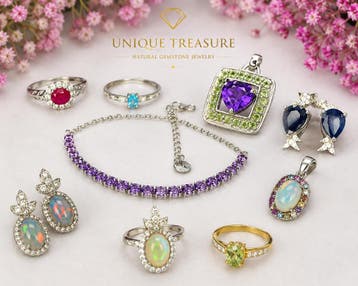 Natuurlijke Edelstenen Sieraden | Ringen, Hangers & Meer, Overige kleuren, Verzenden, Nieuw, Met edelsteen